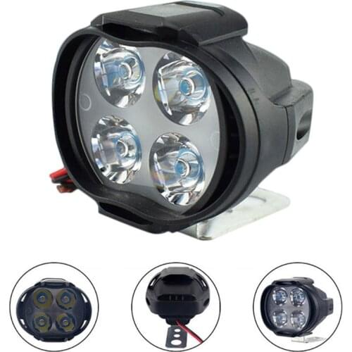 Motorcycle Headlight LED Lamp Scooters Locomotive Fog Spotlight Super Light Assist Rearview Mirror Light Motorcycle Accessories