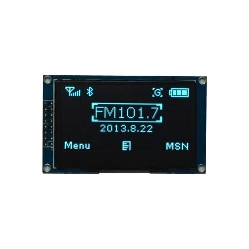 2.42 inch Blue OLED Display Module SSD1309 Drive IC 128*64 SPI Interface
