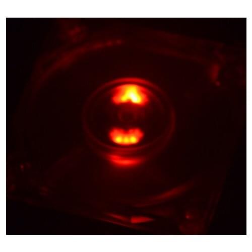 Computer led fan 70mm red cpu pc cooling fan slim 10mm thickness 70X70X10 mm DC 12V low noise 0.18A 3300RPM 3-Pin EC7010L12C-CL