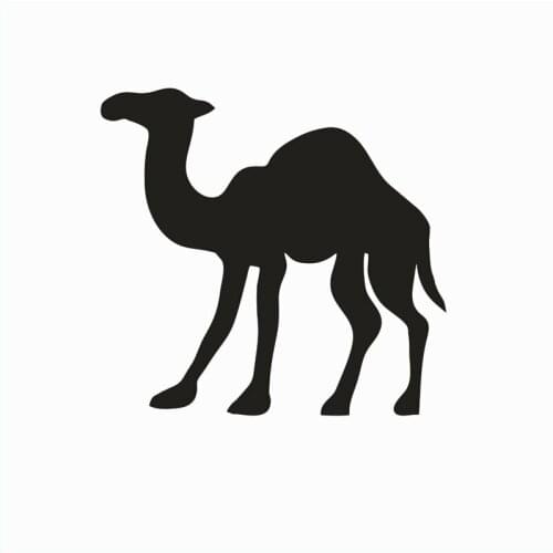 Camel Animal Vinyl Die Cut Car Decal Sticker Window Laptop Decor Sticker Schoose Size And Color
