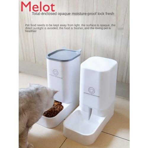 Cat and Dog Water Dispenser Automatic Pet Feeder Water Fountain Water Feeding Fabulous Appliance Flow without Plug-in