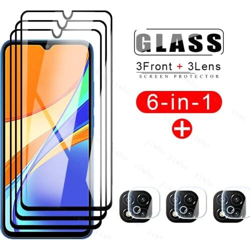 Tempered Glas on Redmi 9c Nfc Protective Glas on Redmi 7a 8a Pro 9c Nfc 9t 10x 4g K30 K40 Pro 10x 5g K40 Gaming Protector Camera