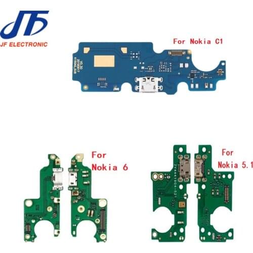 10Pcs/lot,Charger Board PCB Flex For Nokia C1 3 5 6 4 7.1 8.2USB Port Connector Dock Charging Ribbon Cable