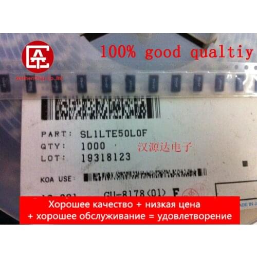 10pcs real orginal new 50MRF SL1TTE50L0F 2512 0.05R 1% 100PPM KOA sampling power resistance
