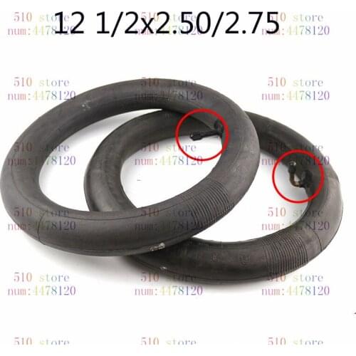 12 1/2X2.50 2.75"butyl inner tube pocket Bike Scooter Moped 49CC Rear/front Tire Innertube 12 1/2X2.50/2.75
