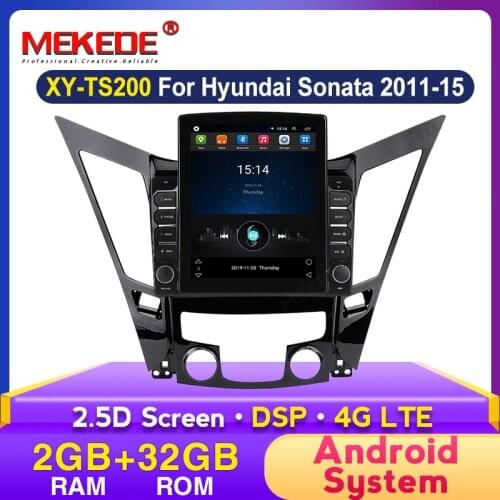 9inch GPS Navigation System For Hyundai Sonata I40 I45 2011-2015 Android Car Stereo Multimedia Player With Wifi USB BT carplay