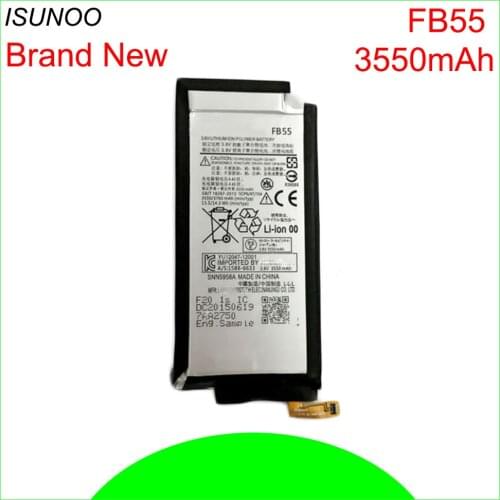 ISUNOO 3550mAh FB55 battery for Motorola Droid Turbo 2 XT1585 XT1580 XT1581 X Force Mobile Phone Battery