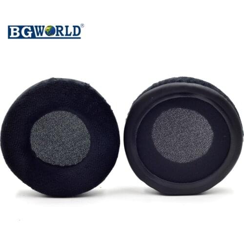 BGWORLD All size Velour Memory Foam Earpads - Suitable for Sennheiser, AKG, HifiMan, ATH, Philips, Fostex, Sony headphone