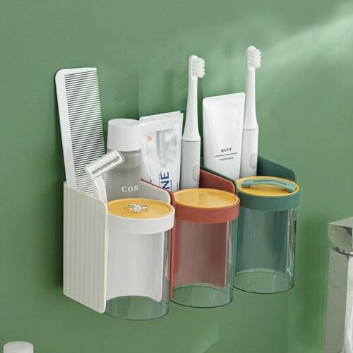 Baffect Wall Mounted Toothbrush Holders