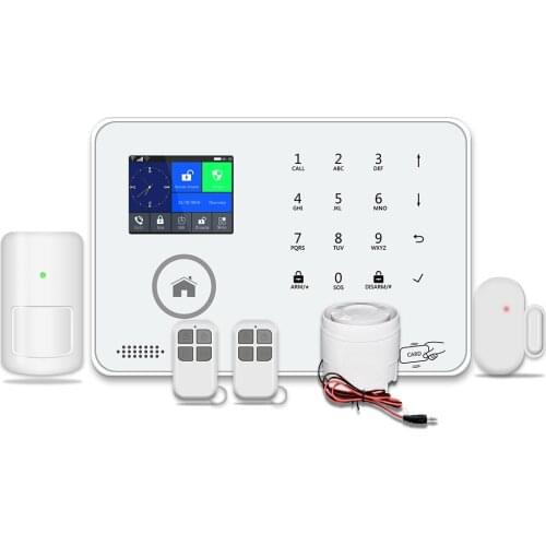 2G/3G/4G SOS Emergency Alarm System GSM Home Security Alarm