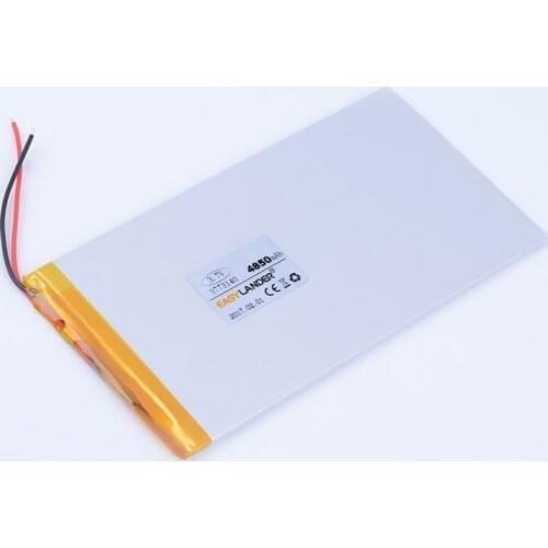 3773140 3.7V 4850mAh Rechargeable li Polymer Li-ion Battery For Bluetooth Notebook Tablet PC electronics safety lamp power bank