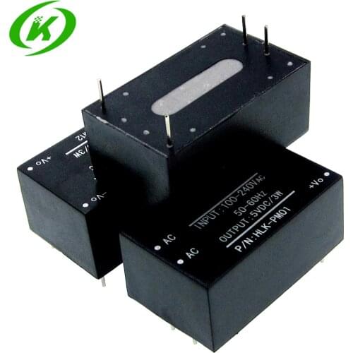 1pcs/lot HLK-PM01 AC-DC 220V to 5V mini power supply module,intelligent household switch power supply module