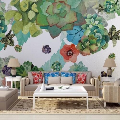 Custom mural 3D stereo fashion flowers large mural bedroom living room TV backdrop wallpaper mural