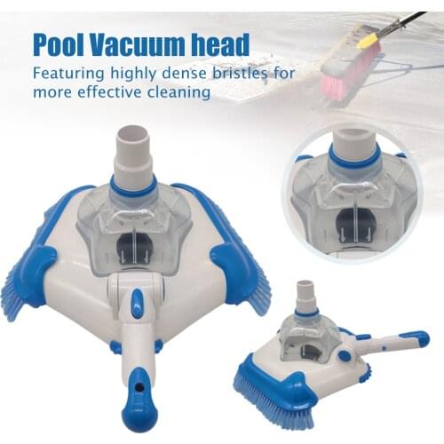 13.38in Pool Vacuum Head Suction Pond Cleaning Brush Tool For Swimming Pools Equipment Underwater Cleaner Sewage Suction Pool