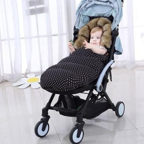 Baby Stroller Sleeping Bag Warm Thicken Newborn Sleepsack Footmuff Swaddle Wrap