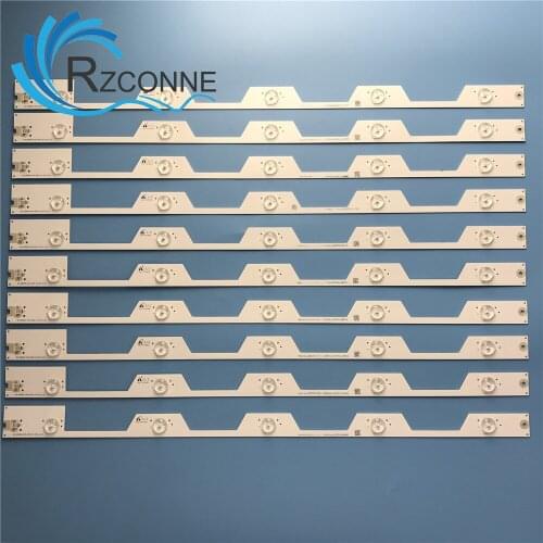 LED Backlight strip 5 lamp For TCL 55"TV B55A658U L55E5800A D55A561U TMT-55E5800-10X5-3030_V2 YHA-4C-LB5505-YH1 LVU550NE3L