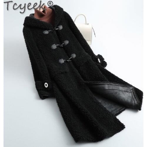 Шубы из натурального меха Tcyeek China At AliExpress