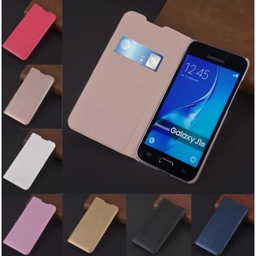 Slim Wallet Case For Samsung Galaxy J1 J 1 2016 J120 J120F J120H J120M J12016 Flip Cover With Card Holder Business Purse