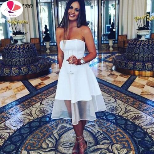 Women Sheer Mesh Vestidos Dress Sexy Off The Shoulder Mesh Knee Length Dress Club Party Dresses See Through Strapless Dresses