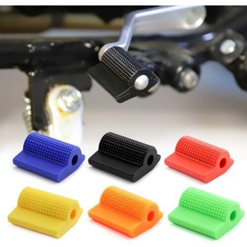 1Pcs Universal Motorcycle Shift Gear Lever Pedal Rubber Cover Shoe Protector Foot Peg Toe Gel Motorcycle Accessories for Honda