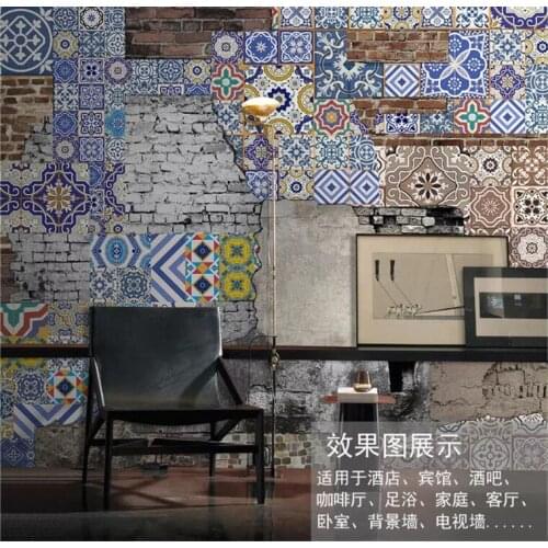 3d TV backdrop wallpaper modern return to ancients bohemian style wall mural wallpaper living room of home decor