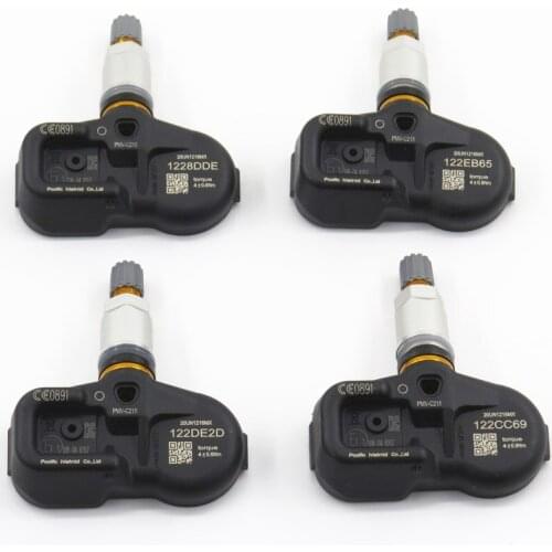4Pcs FOR 2016-2022 Toyota C-HR Camry To-yota CAR TIRE PRESSURE SENSOR Monitoring System 42607-48020 Land Cruiser Prado Lexus