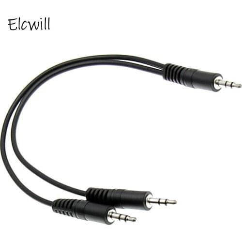 3.5mm Jack Audio Cable Male 1 To 2 Male Splitter Aux Cable for Car Headphone MP3