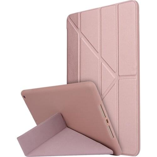For iPad 10 2 Case Silicone Soft Cover For iPad 8th Generation Case Flip Stand Funda For iPad 8 8th 7th Generation Cover