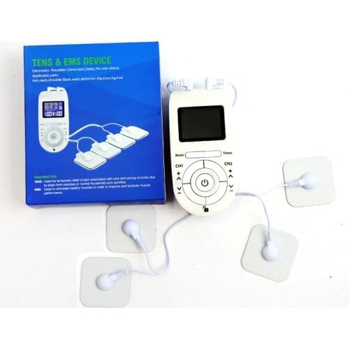 EMS Tens Massager Machine By Therapy Muscle Stimulator Physiotherapy Electronic Physiotherapy Pulse Massager Frequency Device