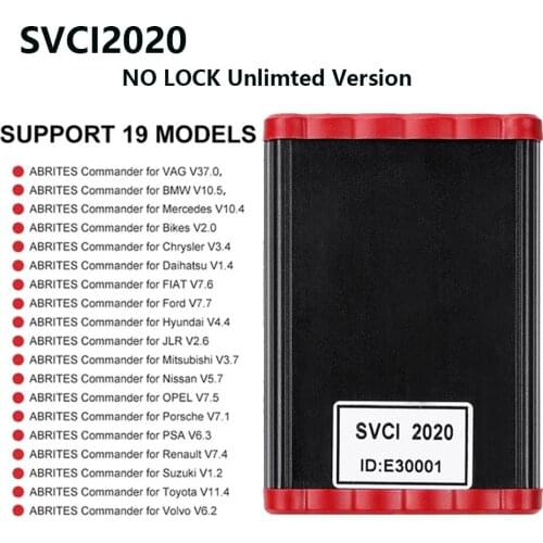 SVCI V2020/2019 Full Function Version IMMO Diagnostic Programming Tool with 21 Latest Software