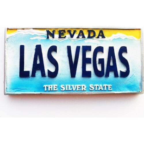 Las Vegas, Nevada, USA Creative Travel Memorial Decoration Crafts Magnetic Fridge Magnet
