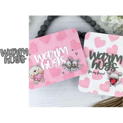 English Words Metal Cutting Dies for Scrapbooking Handmade Tools Mold Cut Stencil New DIY Card Make Mould Model Craft Decoration