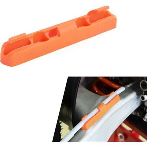 Motorross Rear Brake Line Guide For KTM 125 150 250 SX 250 350 450 SX-F XC-F 250 350 450 XC 690 Enduro SMC R/ABS etc Durable ABS