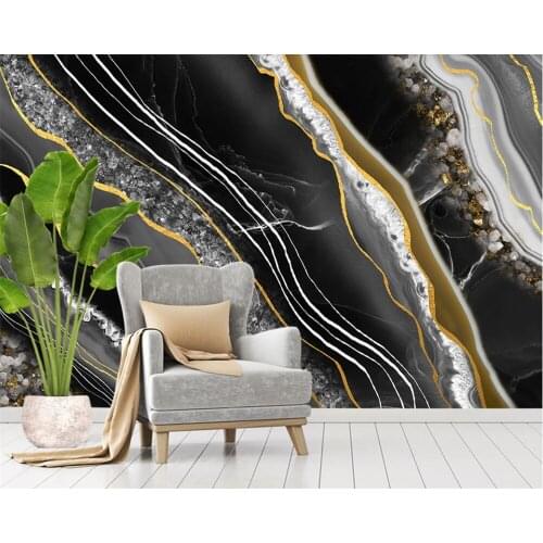 Beibehang Customize new modern light luxury marble TV bedroom background wallpaper wall papers home decor papier peint