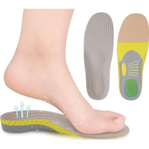 Best Orthopedic Shoes Sole Insoles For Shoes Arch Foot Pad X/O Type Leg Correction Flat Foot Arch Support Sports Shoes Inserts