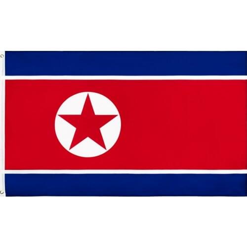 Yehoy hanging 90*150cm PRK KP NK north korea flag For Decoration