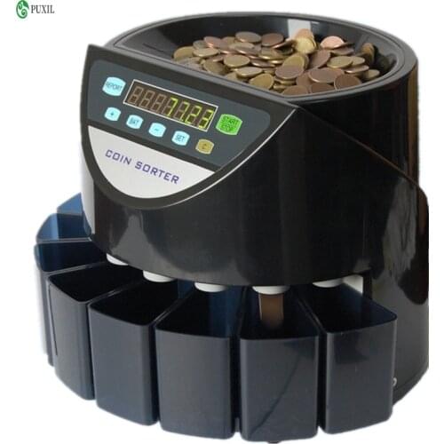 Durable Electronic coin sorter SE-900 coin counting machine for most of countries