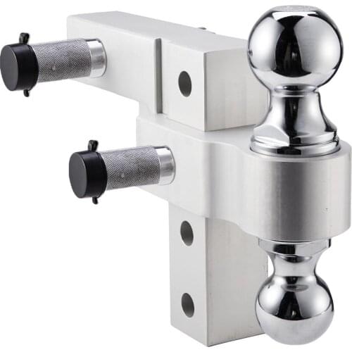 Hitch Ball For Can-Am Universal UTV Accessories 6" Drop Adjustable Trailer Mount FOR Can am Maverick X3 For Polaris RZR Ranger