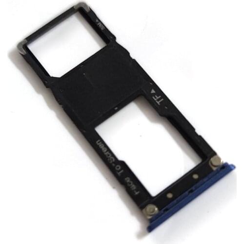 Sim Tray Holder For Alcatel 3C OT5026 5026 5026A 5026D SIM Card Tray Slot Holder Adapter Socket Repair Parts