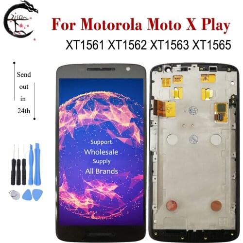 5.5" LCD With Frame For Motorola MOTO X play X3 XT1561 XT1562 XT1563 XT1565 Full Display Screen Touch Sensor Digitizer Assembly