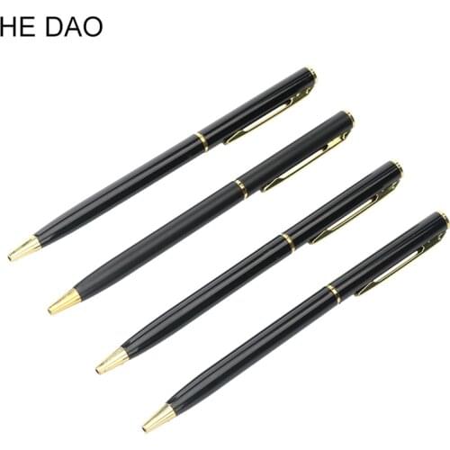 1 PC Core Metal Ballpoint Pen Rotating Metal Old Oil Pen School Stationery Multicolor Free Shipping