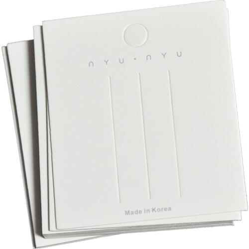 20X Display Cards Paper Cardboard Blank for Jewelry Display, Hair Bow