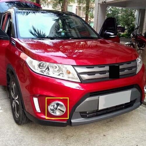 ABS is Covered with fog lamp shade covers Car Accessories FOR Suzuki vitara 2016 2017 car styling