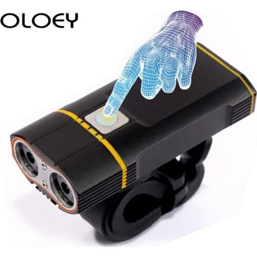 Light for Bike USB Rechargeable 1600LM MTB Flashlight Bicycle Front Safety Lights Cycle Accessories Bicicleta USB Rechargeable