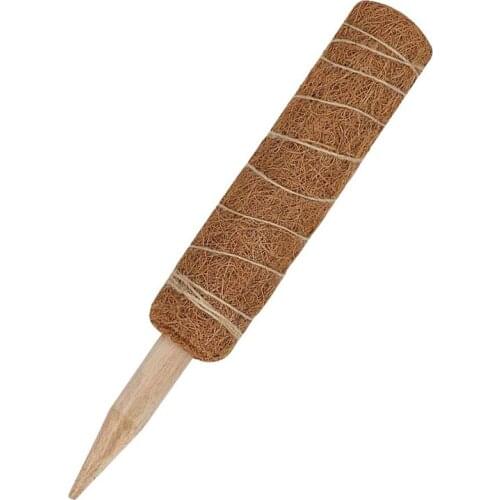 30/45CM Coconut Totem Pole Extendable Moss Stick Coir Totem Pole for Stand Plant Extension Climbing Indoor Plant SP99