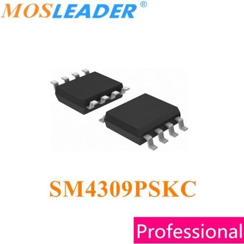 Mosleader SM4309PSKC SOP8 100PCS SM4309 Original with ESD Protection Made in China without ESD Protection High quality