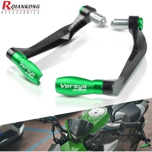 Motorcycle Handlebar Grips Guard Brake Clutch Levers Guard Protector FOR Kawasaki Versys 650 VERSYS1000 W800 2017 2018 2019 2020