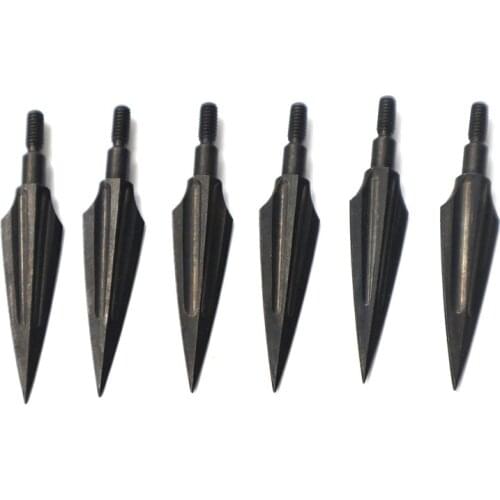 6/9 pcs 140 Grain Arrow Head Boradheads Hight Carbon Tips Arrow Points Target Arrowhead for Bow Accessories