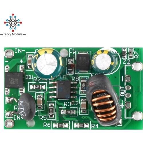 Non-Isolated Step-Down Module Output DC-DC 9V-90V 12V2A 5V2A with Reverse Connection Protection