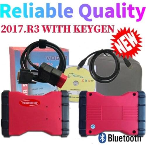 2021 NEW VD600 vd tcs cdp Bluetooth 2017R3 keygen vd ds150e cdp for delphis obd2 diagnostic repair tool 3in1 Scanner